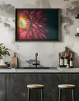 Plakat - Red Flowers 27 - Admen.dk