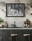 Plakat - Zebra 6