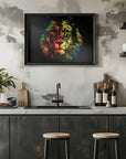 Plakat - Lion Illustration 16