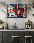 Plakat - London Collage 88