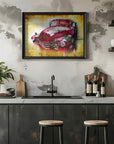 Plakat - Retro car Rusty
