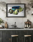 Poster - Classic Car 1931 Bugatti Royale Type 41 Cabriolet