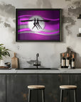Plakat - Angels Purple