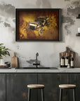 Poster - Classic Car - Sepia Illustration 86