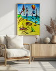 Plakat - Surreal fable - on the beach