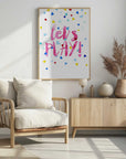 Plakat - Playful Confetti Burst