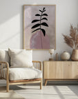Plakat - Eui vase with leaves