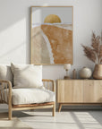 Plakat - Gold sand dune