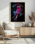 Plakat - Psychedelic Chill Frog