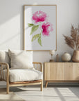 Poster - Kailey hot pink