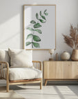 Poster - Watercolor greenery branch