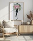 Plakat - Miss bouquet I
