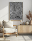 Poster - Gray vintage map of Essen Germany