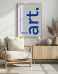 Plakat - Hello Bold Typography