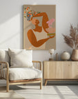 Plakat - Fish And Oranges - Admen.dk