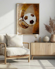 Plakat - Vintage Soccer Goalie