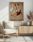 Plakat - Soccer Bicycle Kick