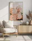 Plakat - Coral roses