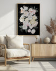 Plakat - Dara bouquet in black