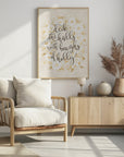 Poster - Deck the halls - vintage vanilla