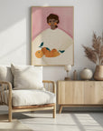 Plakat - The Woman With the Oranges