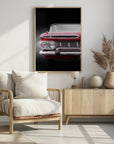 Poster - American classic car Impala 1959 Convertible