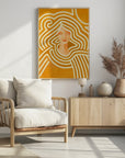 Plakat - Berit in ochre