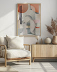 Plakat - Geometric Vintage Art 01