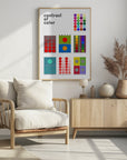 Poster - Contrast of color