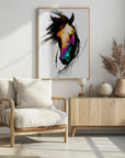 Poster - Horse Wild Tribal Illustration Art 02