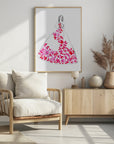 Plakat - Oleta fashion illustration