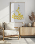 Plakat - Oleta fashion illustration