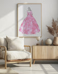 Poster - Fine fashion illustration