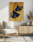 Plakat - Ginko Biloba Nature Floral Art (4)