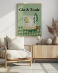 Plakat - Gin & Tonic