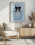 Poster - Classy Perfume Blue