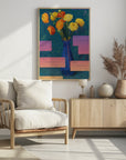 Plakat - Abstract Flowers