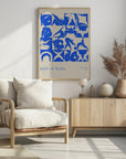 Plakat - Body of Work (blue) - Admen.dk