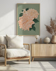 Poster - Pink Dahlias