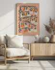 Poster - Matisse expression purity peach fuzz
