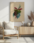Plakat - Thea holiday bouquet in sepia