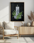 Plakat - Winter candle