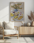 Poster - Gin and Tonic In the Afternoon Sun Illustration