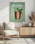 Plakat - Gin Gin Mule Copper