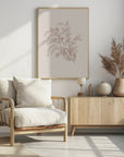 Plakat - Acacia Botanical kunst - Anis