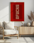 Poster - 0FUCKS