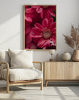 Plakat - Red Flowers 06 - Admen.dk
