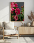 Plakat - Red Flowers 8 - Admen.dk