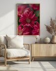 Plakat - Red Flowers 09