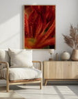 Plakat - Red Flowers 15 - Admen.dk